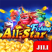 All Star Fishing game icon with an angler and trophy fish