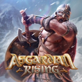 Asgardian Rising hot game icon with a norse gate