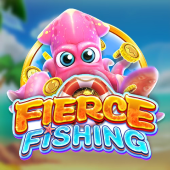 Fierce Fishing game icon with a shark fin