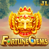 Fortune Gems slot game icon with a jewel grid
