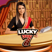 Lucky 7 live game icon with a seven symbol