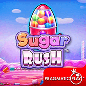 Sugar Rush game icon with candy symbols