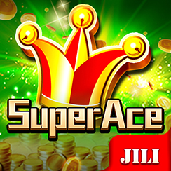 Super Ace slot game icon with an ace card fan